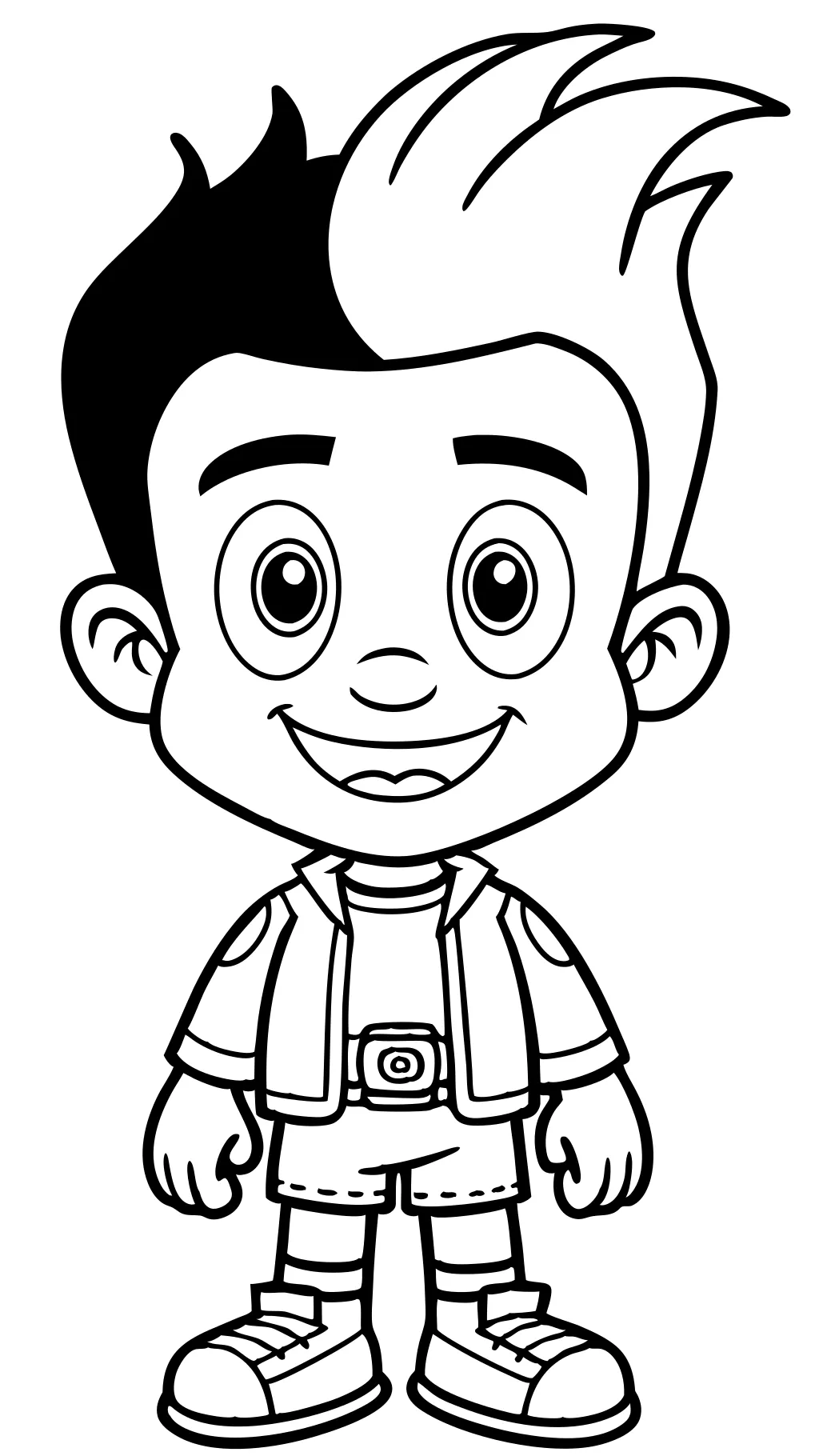 coloriage de neutrons jimmy